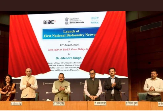 India Launches Biofoundry Network to Boost Bioeconomy