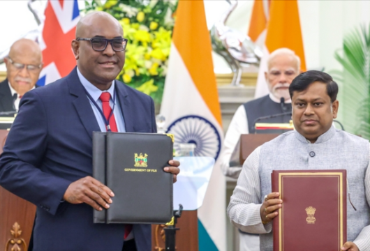 India Pledges Climate Support to Fiji