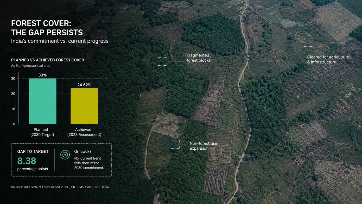 CAG : Green India Mission Missed Forest Cover Target by 97.6%