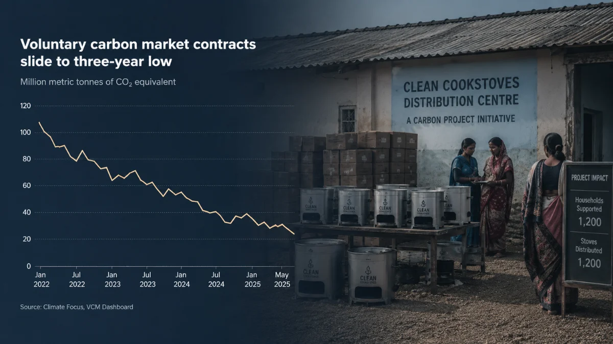 India's Largest Carbon Credit Developer Signals Deepening VCM Demand Slump