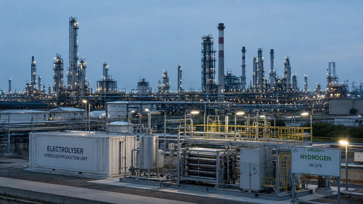 Green Hydrogen Price Falls 30% Across Four India Refinery Tenders