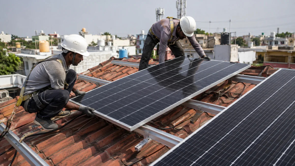 GK Energy Wins ₹454 Crore Deal for 100 MW Rooftop Solar