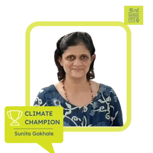 Climate Champion Sunita Gokhale’s Earthing